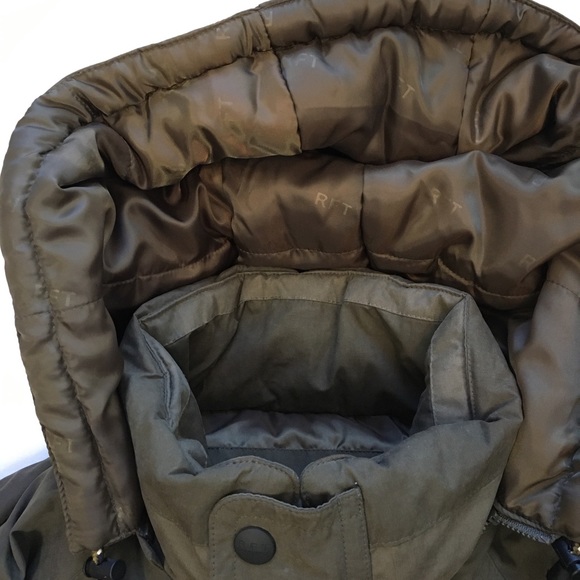 RFT RAINFOREST All Weather Coated Cotton Insulated Hooded Puffer Coat, 2X - Picture 7 of 13